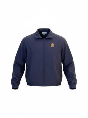 IZOD Club Royal Montreal Golf Club Navy Men's Large Zip-Front Jacket